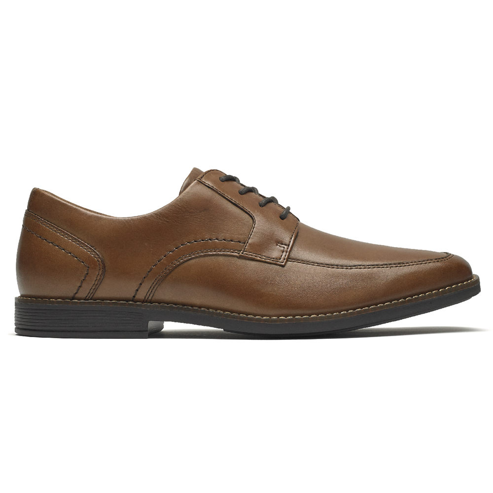 Rockport Oxfords For Mens Brown - Braylon Apron Toe - AS4869170